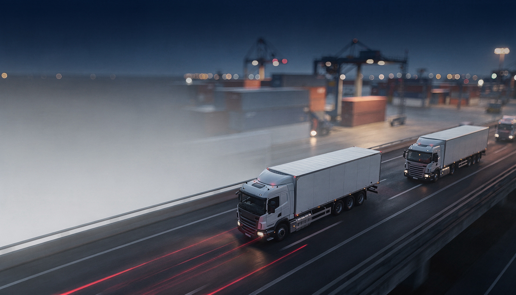 Fed Logistics — shipment logistics website built with WebZum AI website creator